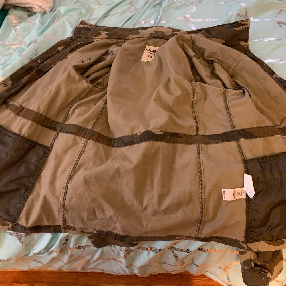 Garage Army print jacket